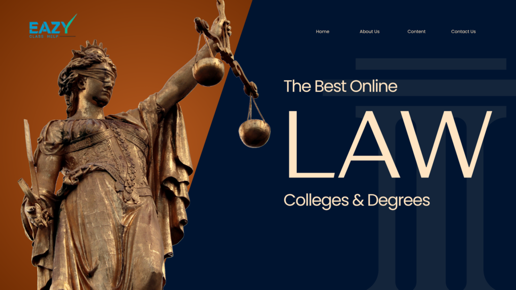 Best Online Law Colleges